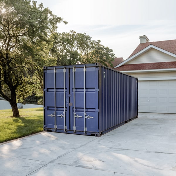 you can customize the interior of residential storage containers to fit your specific storage needs